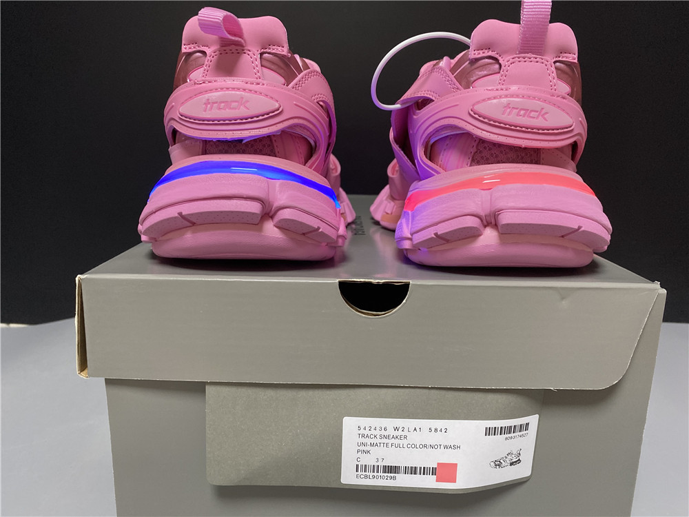 bc track mule clear sole sneakers 3.0 led