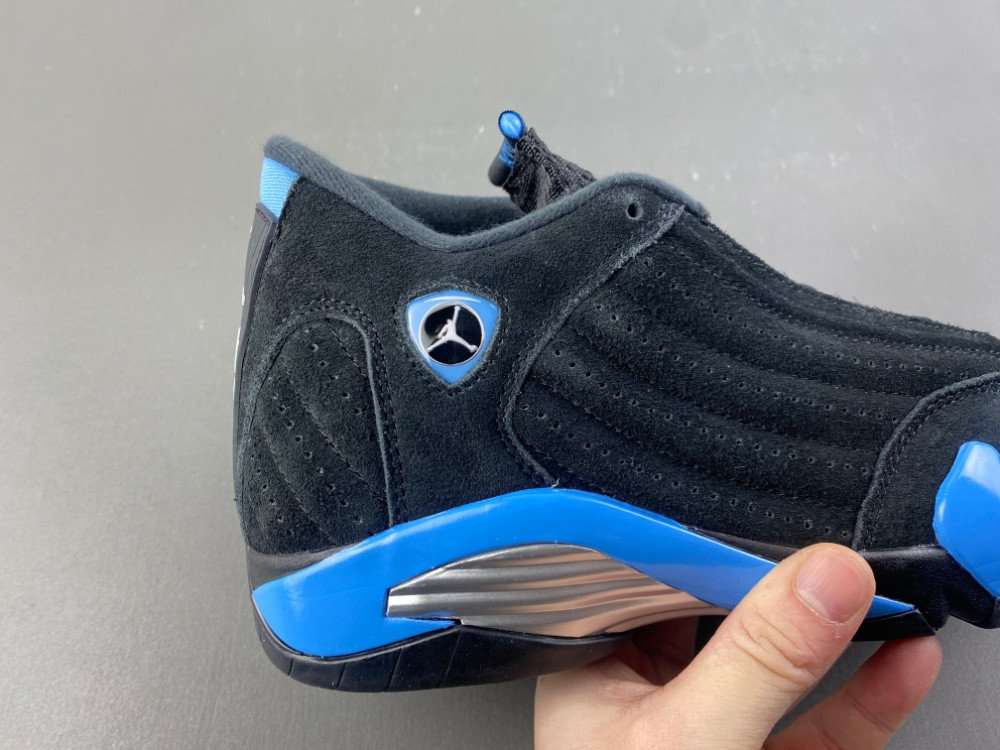Air Jordan 14 Black University Blue 487471-002