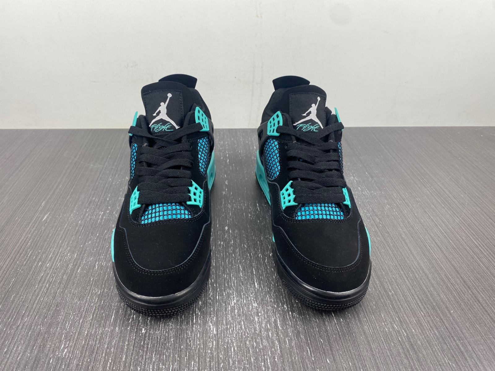 air jordan 4 black T*f*ny green bq7669-132