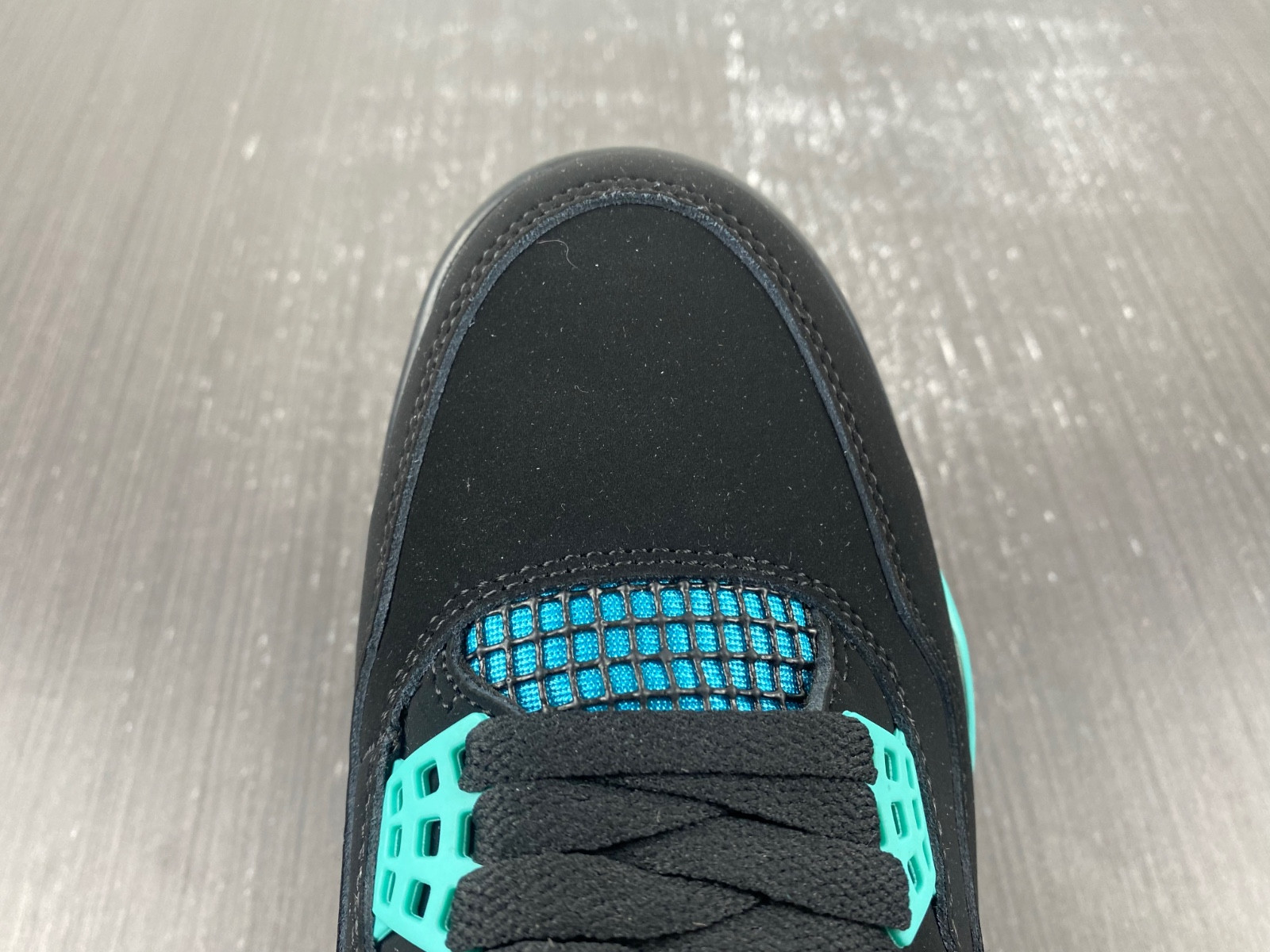 air jordan 4 black T*f*ny green bq7669-132