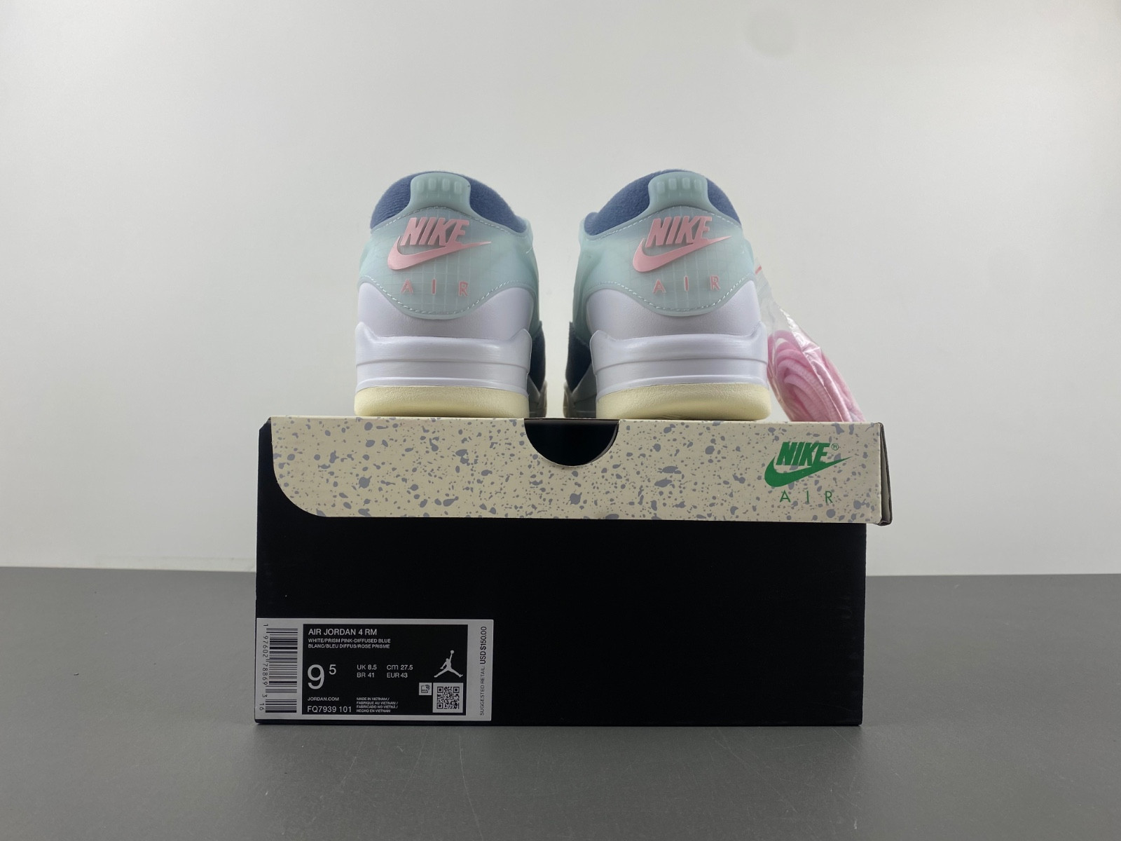 Air Jordan 4 RM Diffused Blue Ashen Slate FQ7939-101