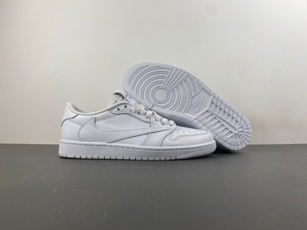 Travis Scott x Air Jordan 1 Retro Low OG SP ''Michael Rubin White Party'' Friends & Family TD1228-111