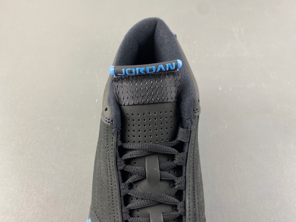 Air Jordan 14 “Black/University Blue” 487471-007