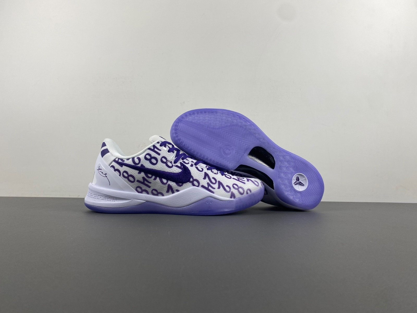 nike kobe 8 protro court purple fq3549-100