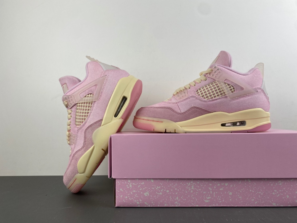 Air Jordan 4 Denim “Iced Carmine” IB6716-600