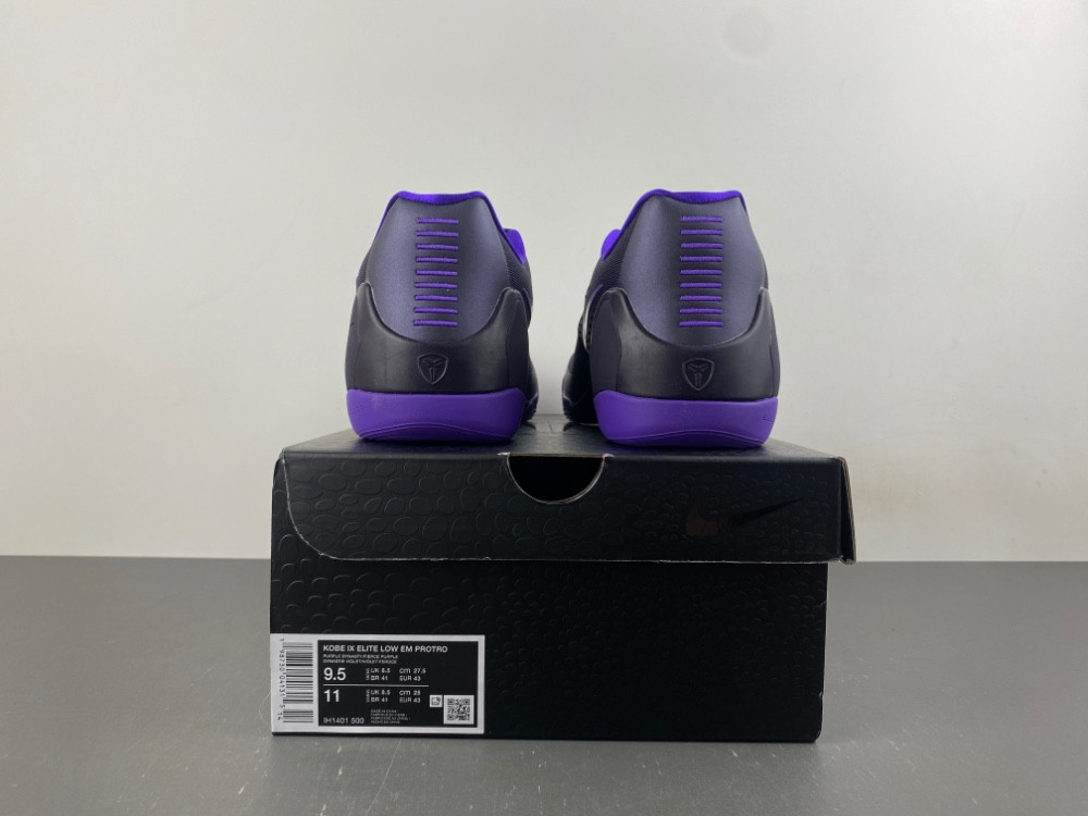 Nike Kobe 9 Elite Low EM Protro Purple Dynasty IH1401-500