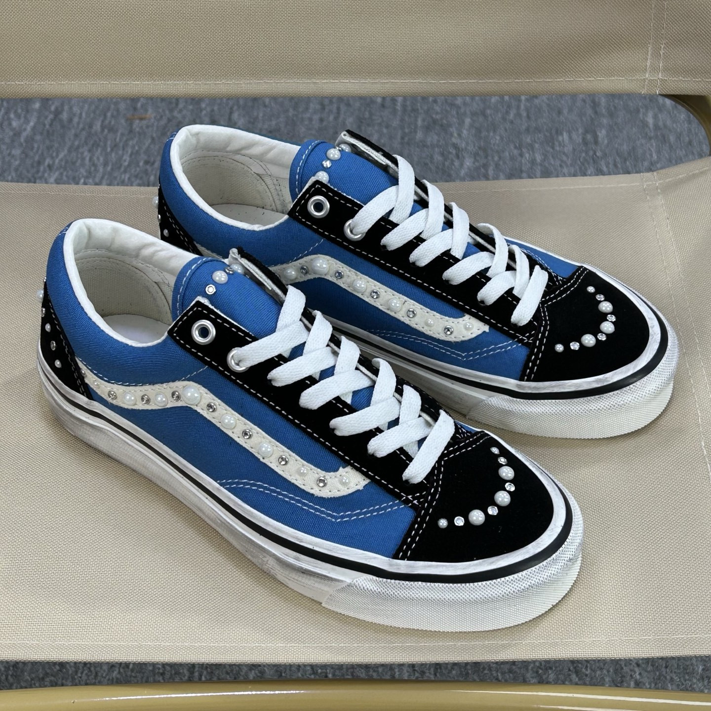 Vans LX Old Skool 36 Pearlized Pack Black Navy