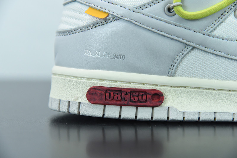 of x dunk low “08 of 50” dm1602-106