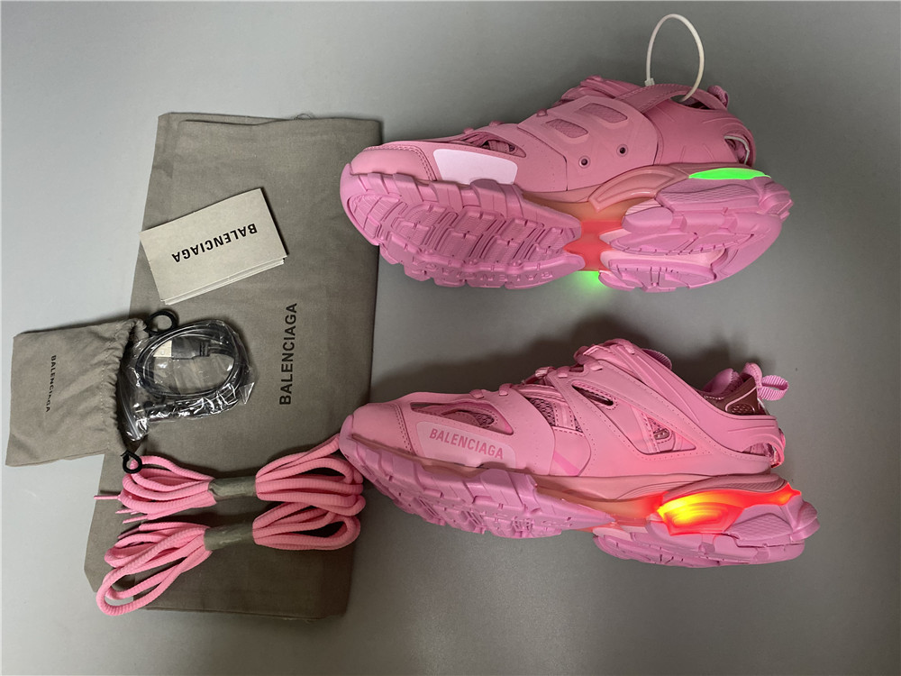 bc track mule clear sole sneakers 3.0 led