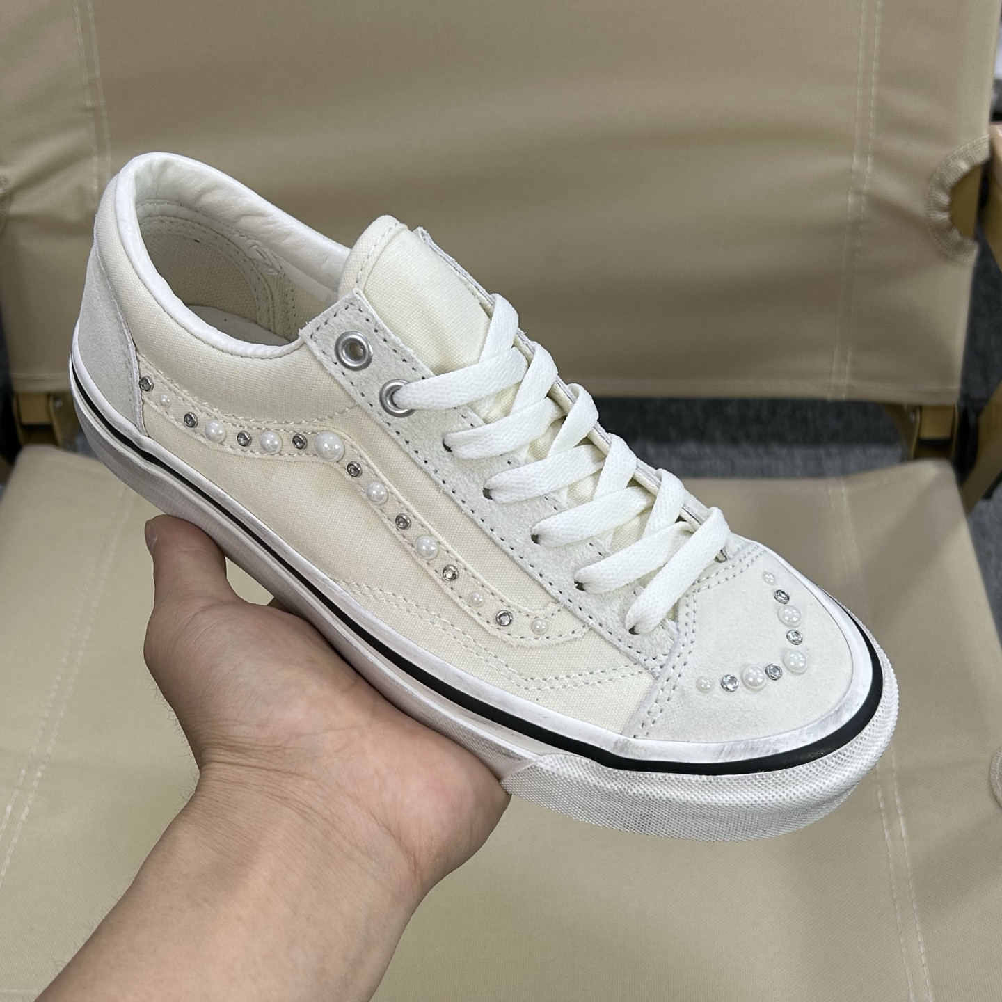 Vans OTW Old Skool 36 Pearlized Pack Marshmallow