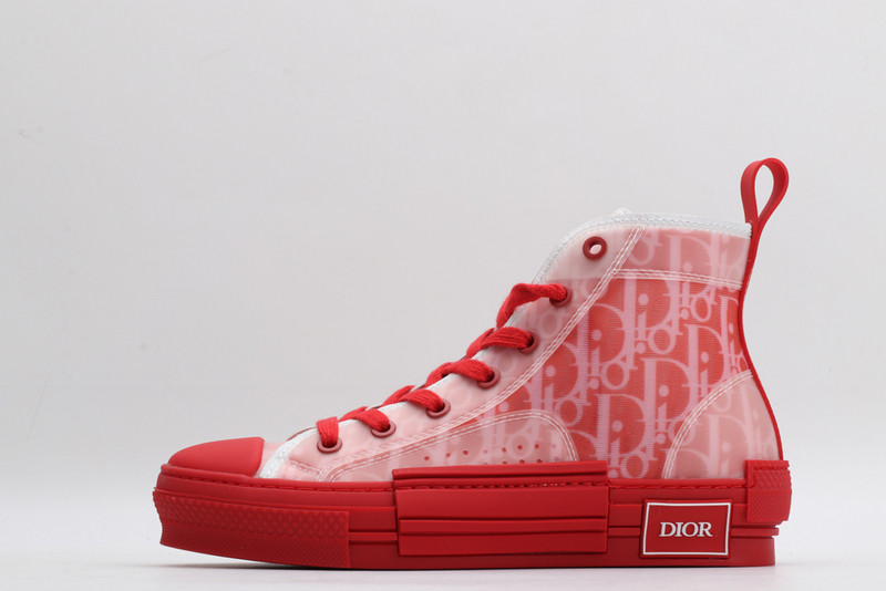 dio* b23 oblique high-top sneaker