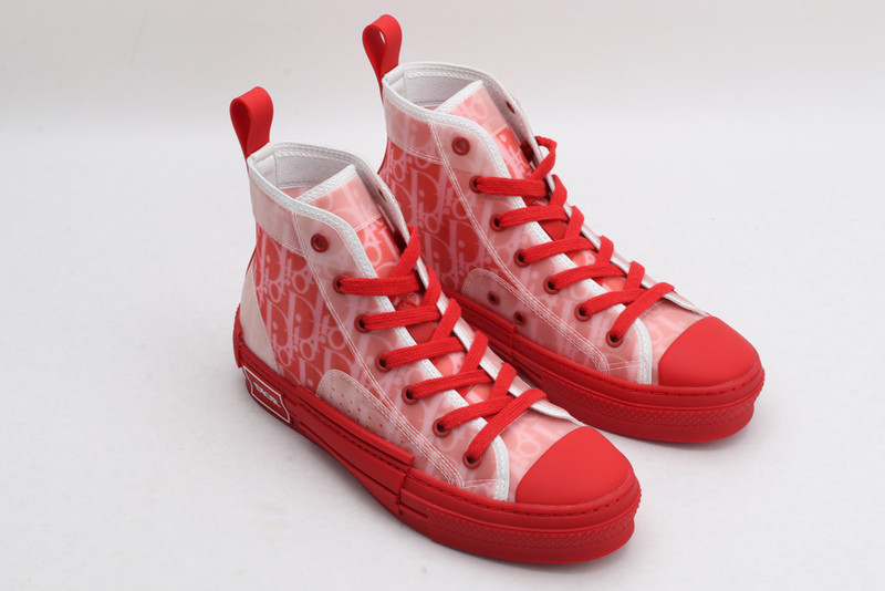 dio* b23 oblique high-top sneaker