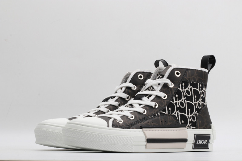 dio* b23 oblique high-top sneaker