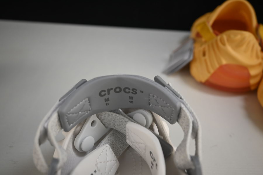 crocs pollex clog by salehe bembury spackle almost white