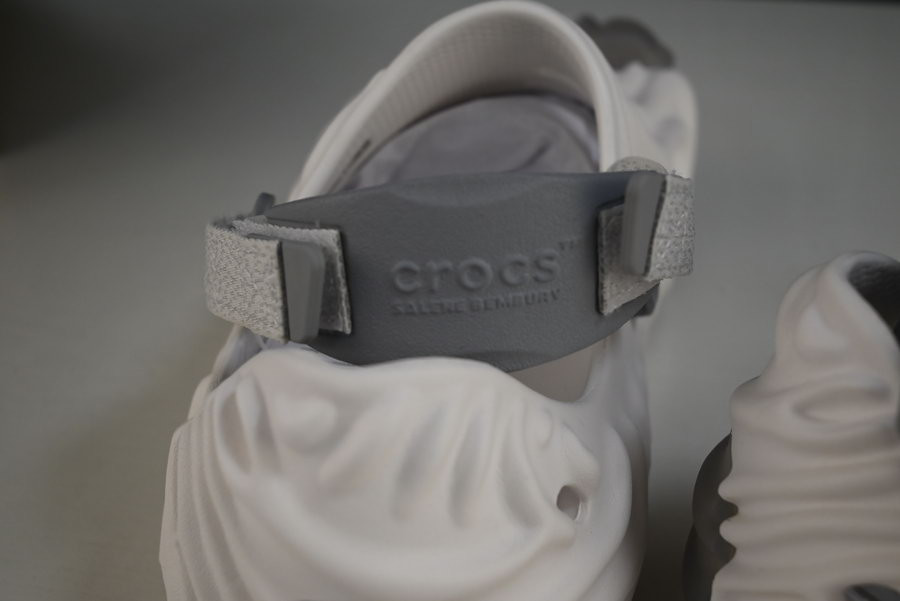 crocs pollex clog by salehe bembury spackle almost white