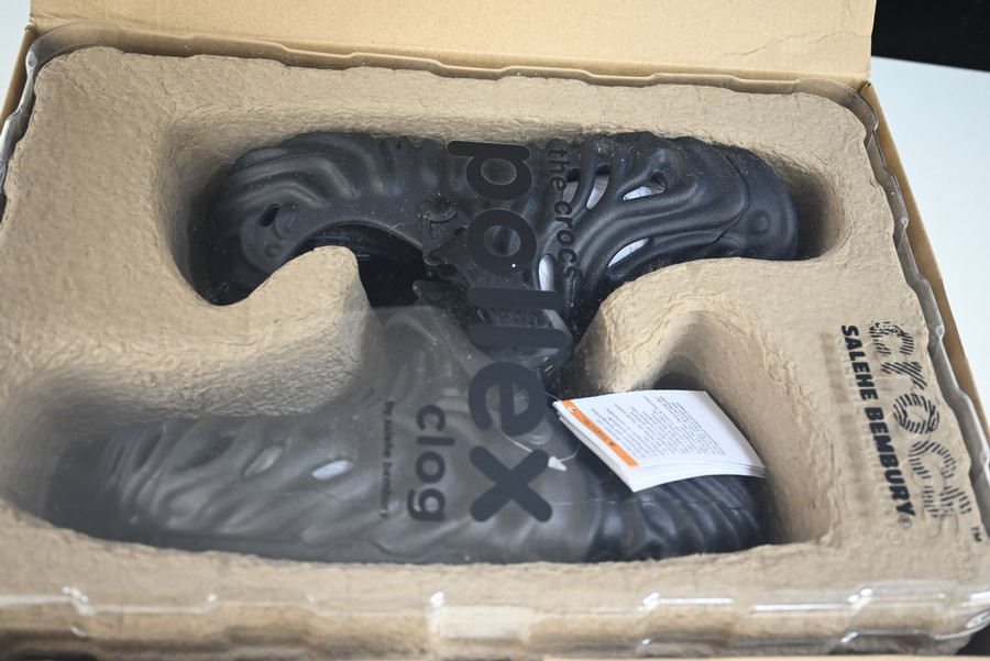 crocs pollex clog by salehe bembury black
