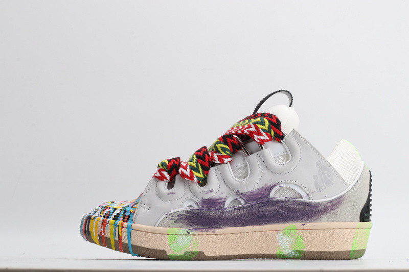 lanvin curb sneaker