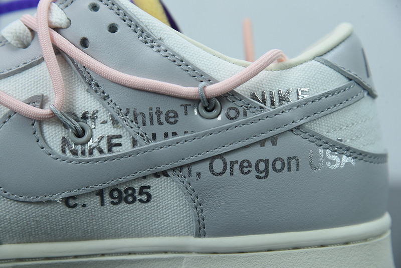 of x dunk low 