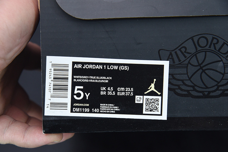 air jordan 1 low “true blue” dm1199-140