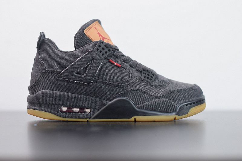 air jordan 4 retro L*v*s nrg "levi''s" black ao2571-001