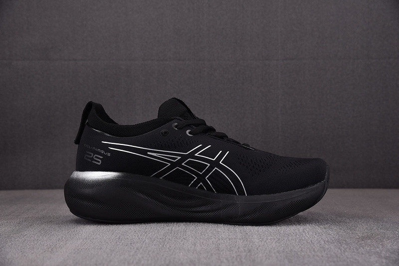 As*ic*s gel-nimbus 25 platinum ''black pure silver'' 1011b616-001