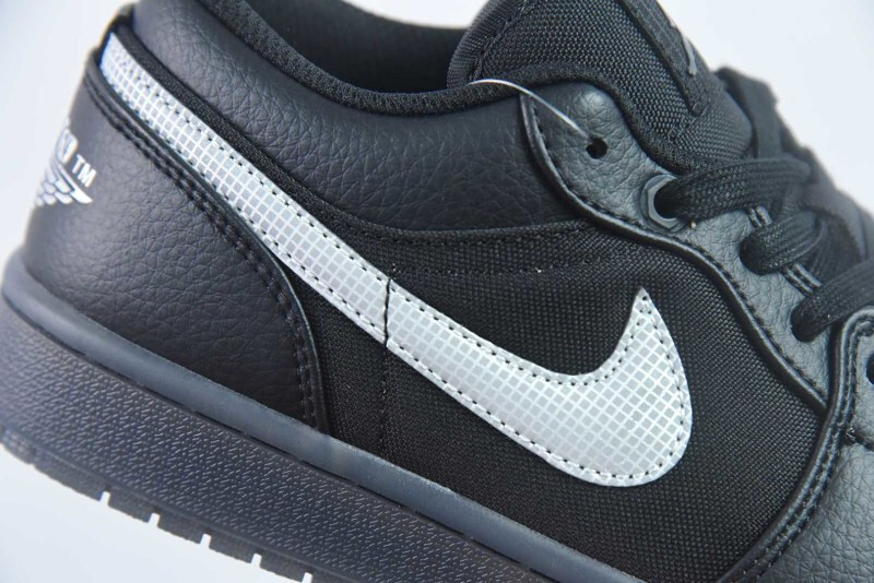Air Jordan 1 Low Black White Dark Gum HV5968-001