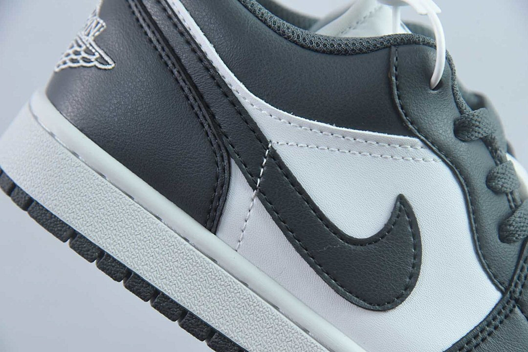Air Jordan 1 Low Iron Grey White 553558-044