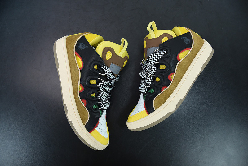 lanvin curb sneaker