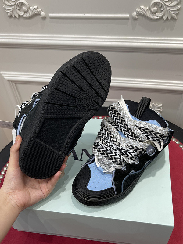 lanvin curb sneaker