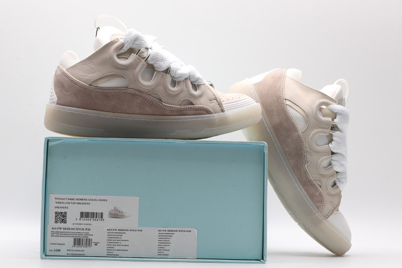 lanvin curb sneaker