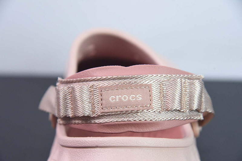crocs echo clog pink clay 207937-6ty