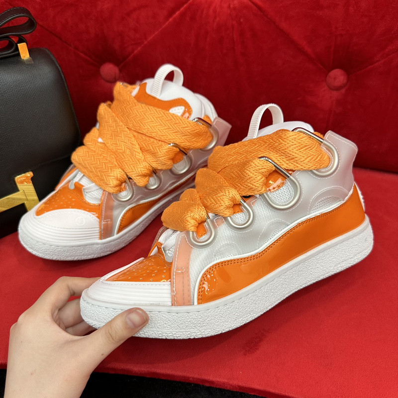 lanvin curb sneaker