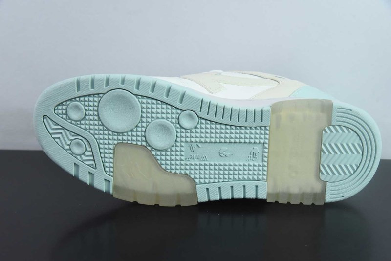 OF™ C/O VIRGIL ABLOH OUT OF OFFICE LOW-TOP LEATHER SNEAKERS ‘OOO“