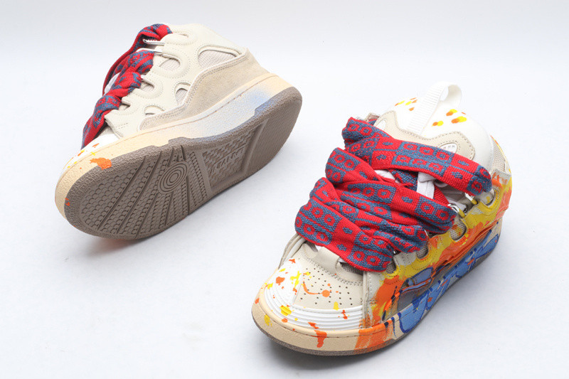 lanvin curb sneaker