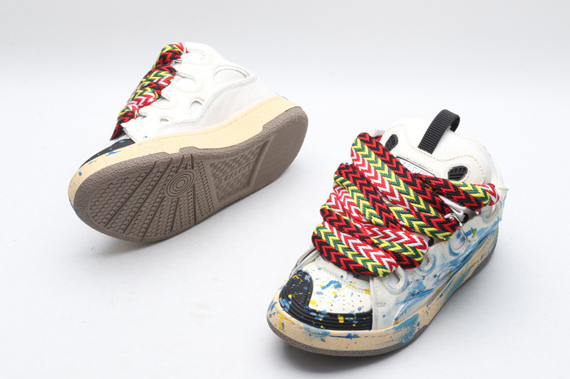 lanvin curb sneaker
