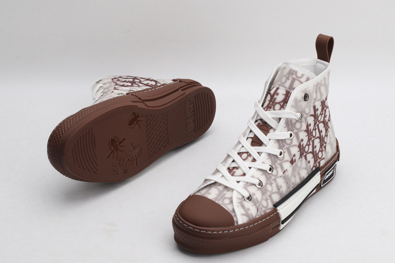 dio* b23 oblique high-top sneaker