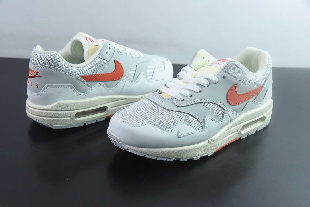 Patta x Nike Air Max 1 “White/Hyper Crimson” II7055-100