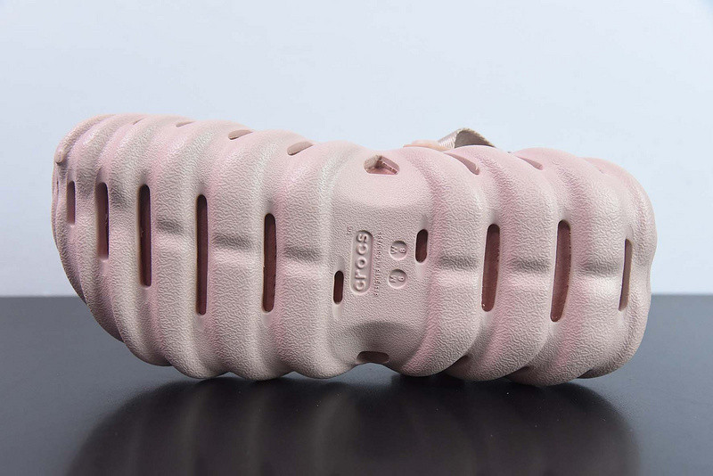 crocs echo clog pink clay 207937-6ty