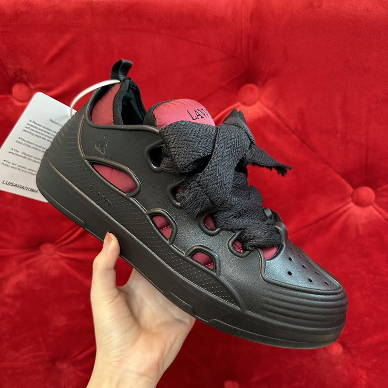 lanvin curb sneaker