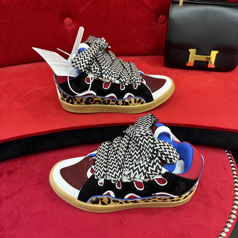 lanvin curb sneaker
