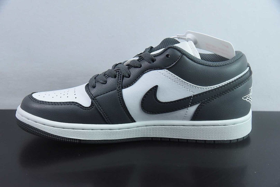 Air Jordan 1 Low Iron Grey White 553558-044