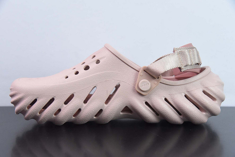 crocs echo clog pink clay 207937-6ty