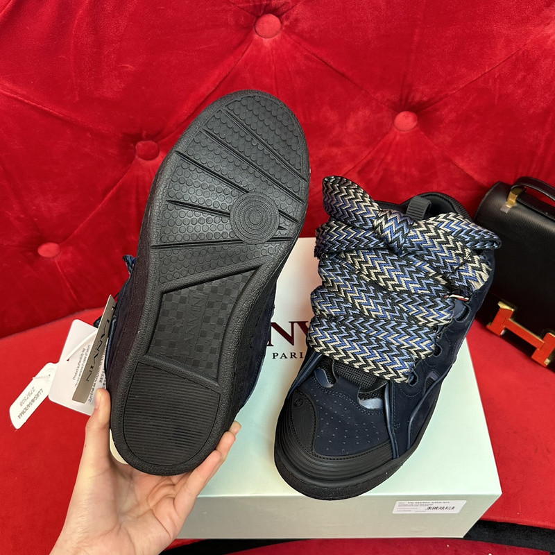 lanvin curb sneaker
