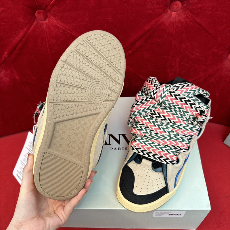 lanvin curb sneaker