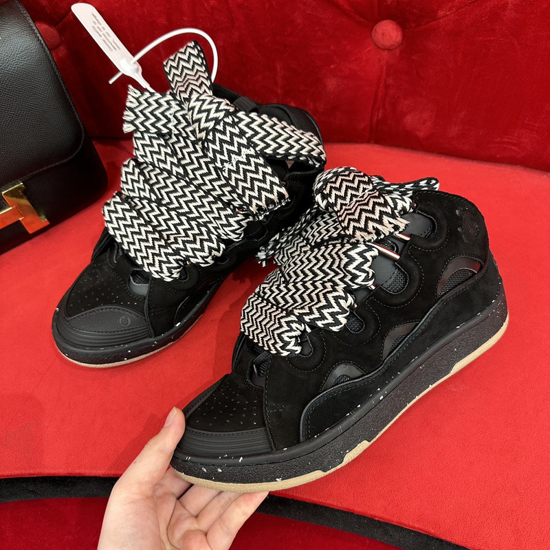 lanvin curb sneaker