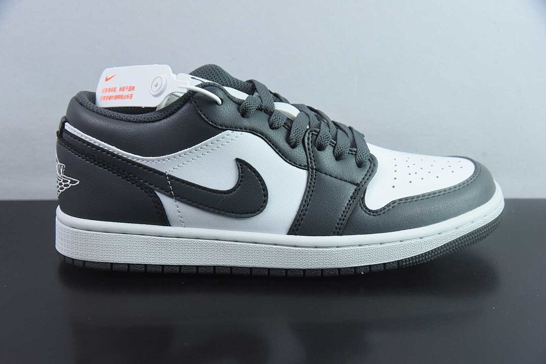 Air Jordan 1 Low Iron Grey White 553558-044