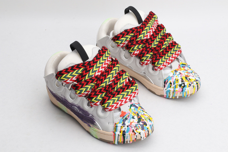 lanvin curb sneaker