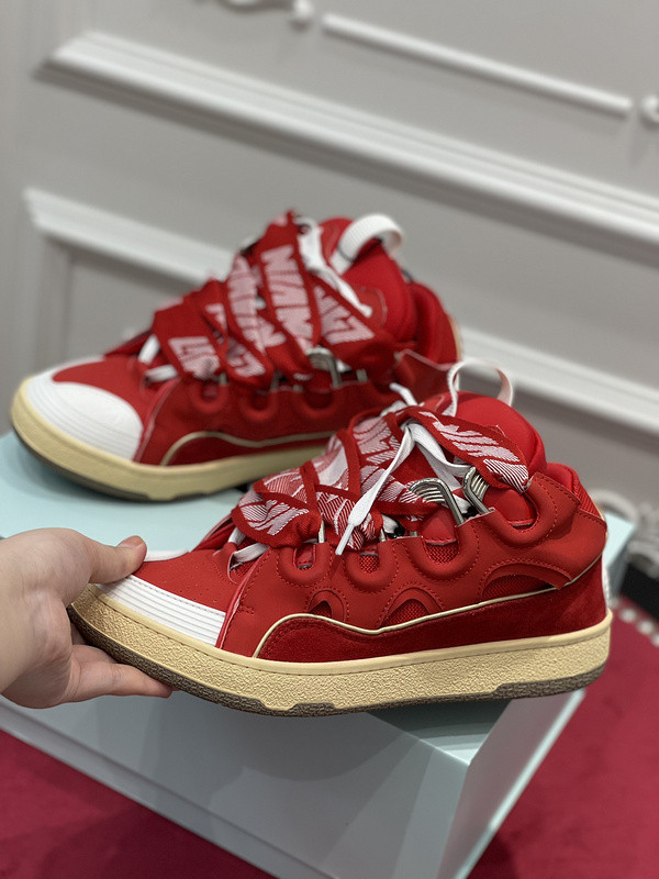 lanvin curb sneaker