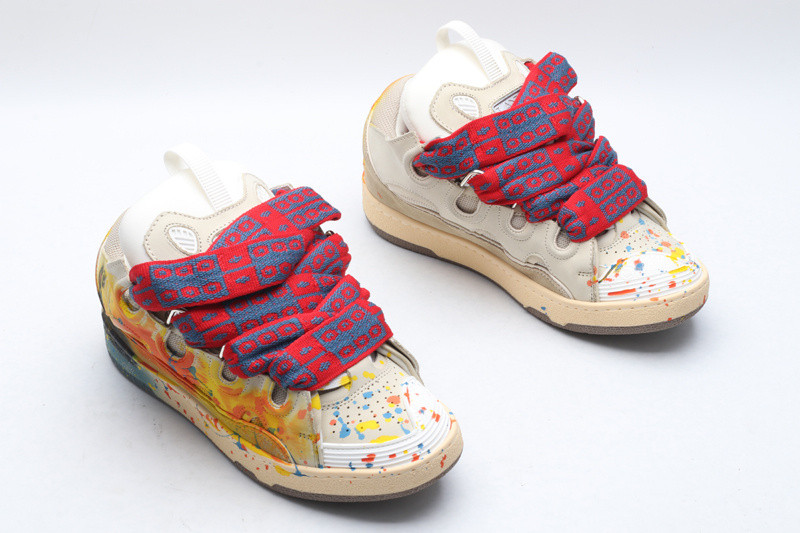 lanvin curb sneaker