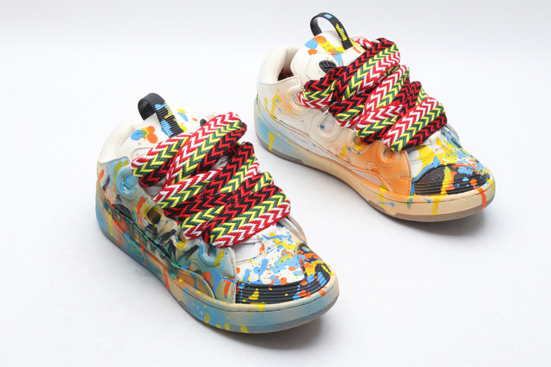 lanvin curb sneaker